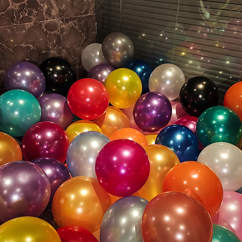 10/20/50pcs Pearl Gold White Latex Balloon 10inch Wedding Party Balloons child Birthday Baby Shower Kids Toy Air balloons | Дом и сад
