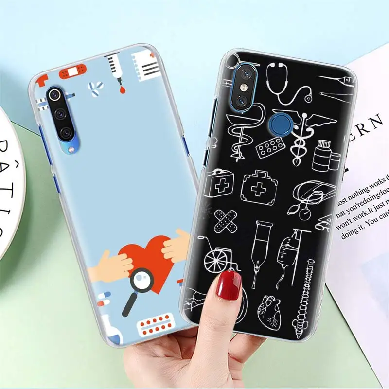 Медицинская медицинская медицина телефонные чехлы для Redmi 7 7A 8A K20 Pro 6 6A 5 Plus Redmi Note 5 6 7 8 Pro 8T S2 GO