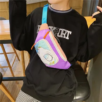 

Women Waist Bag Girls Fanny Pack Casual Chest Belt Bags Cartoon Cute Crossbody Bags for Girl Ladies Bum Bag Money Purse Nerka