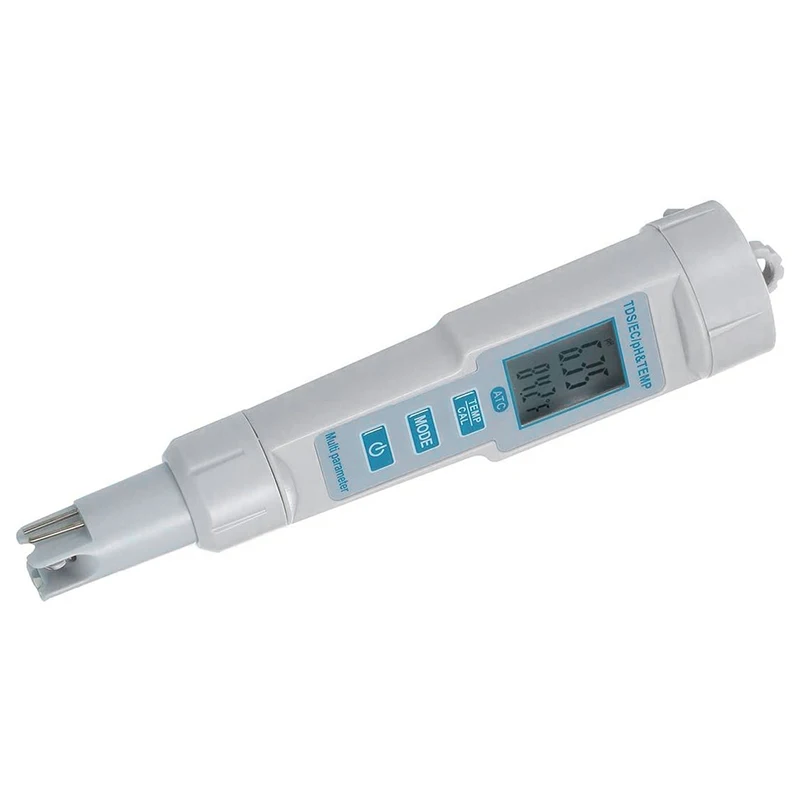 New 4 in 1 PH/TDS/EC/Temperature Meter PH Digital Water Quality Monitor Tester for Pools Drinking Aquariums | Спорт и развлечения