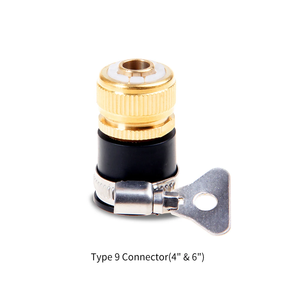 Type 9 Hose Connector Heavy-duty Copper Hose Fittings Male and Female Water Hoses Connect Wash Machine Adapter Connectors - Цвет: Type 9