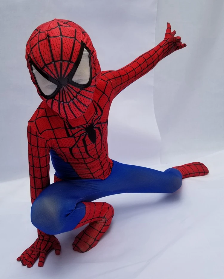 Marvel Legends костюм Человека паука детская маска одежда для костюмированной