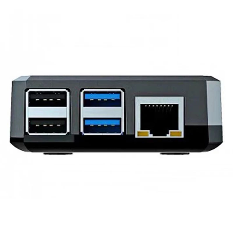 Корпус для Raspberry Pi 4 алюминиевый защитный чехол Model B 4B|Аксессуары