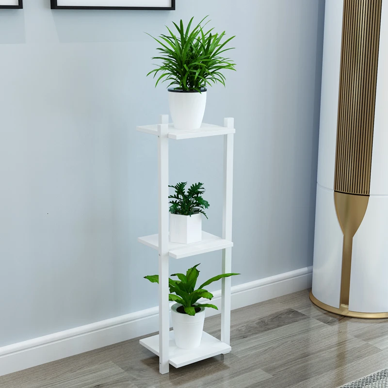 

Ground Living Room Succulent Plant Solid Wood Multi-storey Indoor Household Green Luo Flowerpot Frame