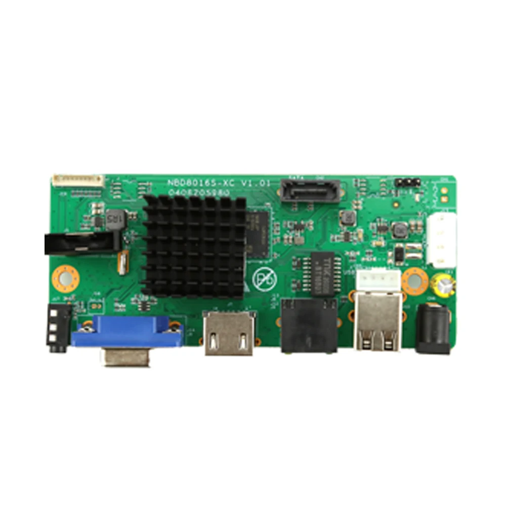 

Сетевой видеорегистратор OUERTECH NVR P2P 9ch H.265 4K/5MP, сетевая основная плата с функцией обнаружения лица, 2 USB-порта, ONVIF