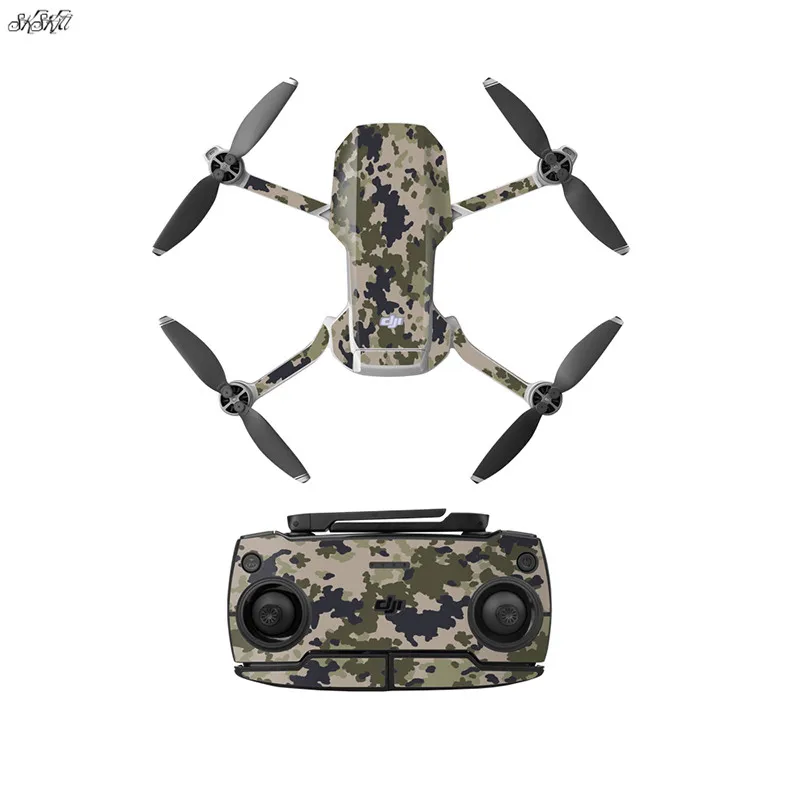 Mega Discount ZLA Mavic drone Sticker PVC Waterproof Skin Remote Control transmittter Sticker for dji mavic mini drone Accessories 