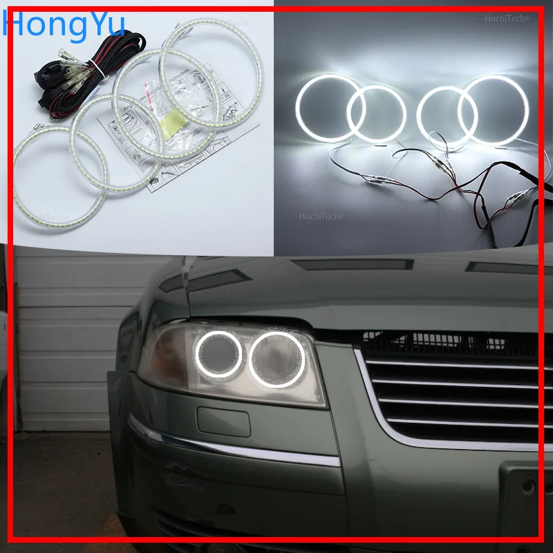 Для Volkswagen VW Passat B5.5 3BG 2001 2002 2003 2004 2005 отличные Ангельские глазки ультра яркие