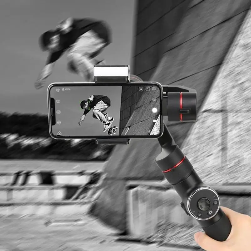  Zomei V5- Three-axis Camera Adjustable Handheld Grip Phone Stabilizer