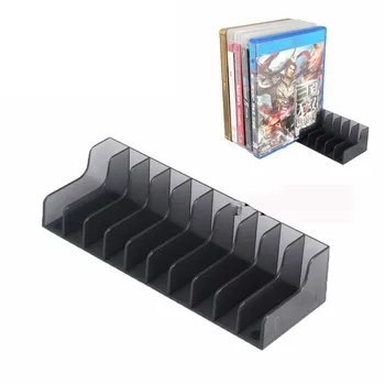 

2 Pcs For PlayStation 4 PS4 PRO Slim Console Game Card Box Storage Stand Holder For PS4 CD Disks Card Holder