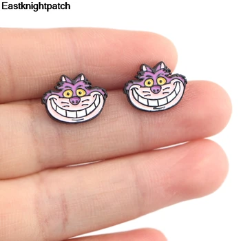 

20pairs/lot E1600 Fashion Anime Cartoon Cat Earring Animals Stud Earrings Women Girls Jewelry Unisex Birthday New Gifts