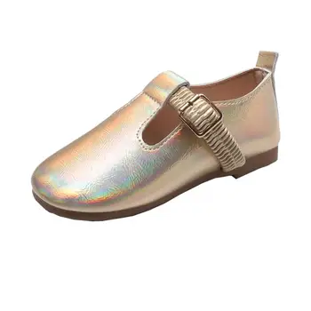 

Kids Shoes Girls Shoes PU Leather Shoes Girls Dress Shoes Hollow Mary Jane Ballet Flats