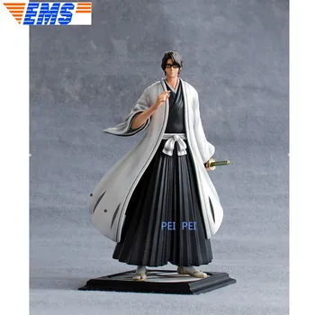 

Anime BLEACH Statue Aizen Sousuke Gotei 13 Resin GK Full-Length Portrait Action Figure Collectible Model Toy BOX Q1039