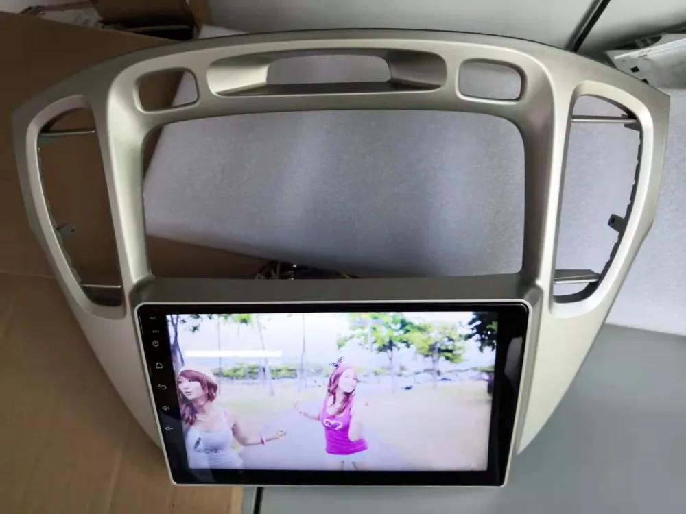 NaweiGe 10,1 дюймов Android Восьмиядерный 8,1 T8 2+ 32 ГБ Автомобильный dvd для Toyota Highlander/Kluger 2000-2007 Авторадио оптом стерео