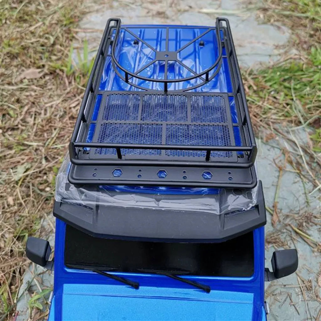 RC 1:10 Roof Luggage Rack LED Light Bar for D90  SCX10 Axial