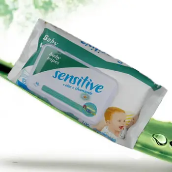 

100Pcs/set Portable Disposable Skin Friendly Infant Baby Pads Wet Wipes Tissue Pack
