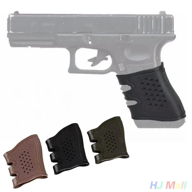 Тактический Пистолет резиновая ручка анти-скользящие перчатки для Glock 17 мм 19 мм 20 мм 21 22 23 31 32