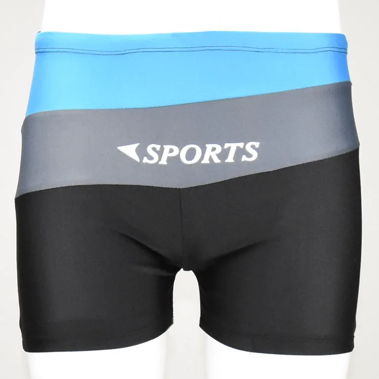 

2019 New Style Swimming Trunks Mixed Colors MEN'S Swimsuit Slim Fit Boxer Shorts Loose Bubble Hot Spring Swimwear