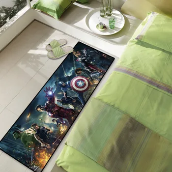 

Avenger MMarvel Captain America Floor Rug Long Doormat Carpet Room Home Graden Kitchen Non-slip Door Mat