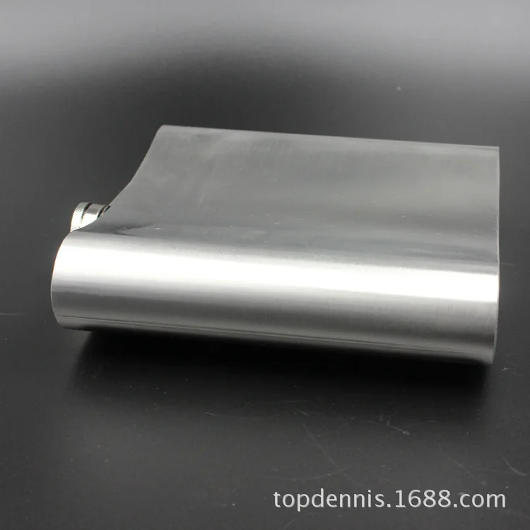 Supply Wholesale Stainless Steel Thick 2 Loaded Spirit Bottle Portable Outdoor Wine Pot 2 of Metal Wine Bottle