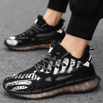 

Men Casual Shoes Comfortable Air Mesh Lace-up Fashion Sneaker for Man Vulcanized Shoes Zapatos De Hombre 2020 Men Sneakers