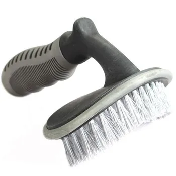 

Car Tire Brush Curved Tire Brush Cleaning Wheel Brush T Word Tire Car Wash Brush