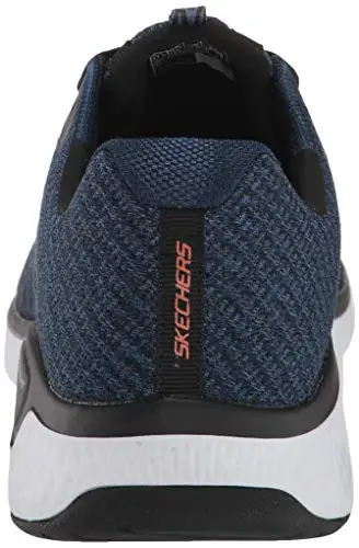 Skechers Solar Fuse Kryzik, men's shoes, blue (NVBK Black  Mesh/Synthetic/Black Trim), 43 EU|Men's Vulcanize Shoes| - AliExpress