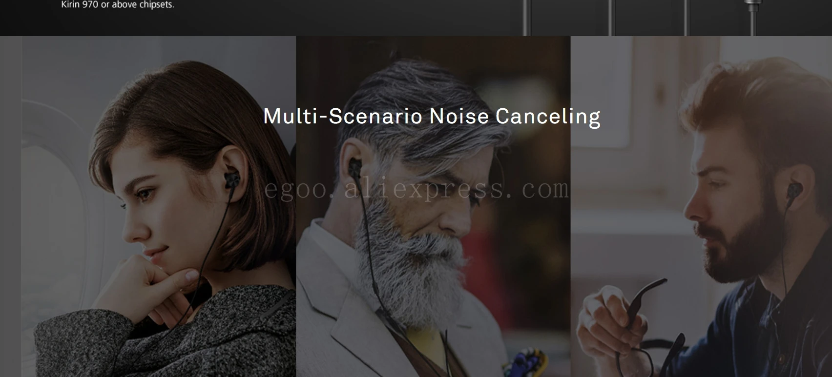 HUAWEI Active Noise Canceling Earphones 3 description image 2