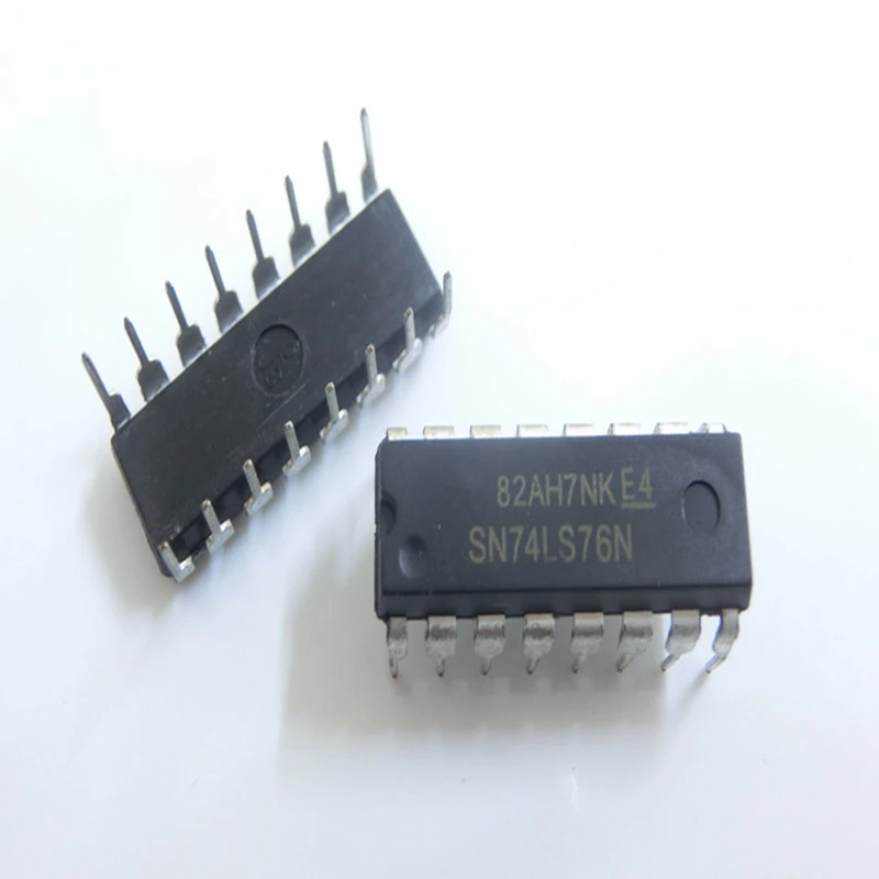 5 шт. SN74LS76N двойной JK флип-флоп с набором и прозрачным чипом 14DIP IC