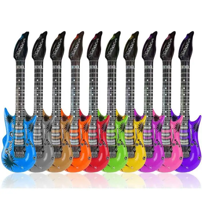 Inflatable Toys Musical Instrument Saxophone Guitar Electronic Organ Drum Kid PVC Simulate Stage Props Party Toys Random Color 6 Inflatable Toys Musical Instrument Saxophone Guitar Electronic Organ Drum Kid PVC Simulate Stage Props Party Toys Random Color 6