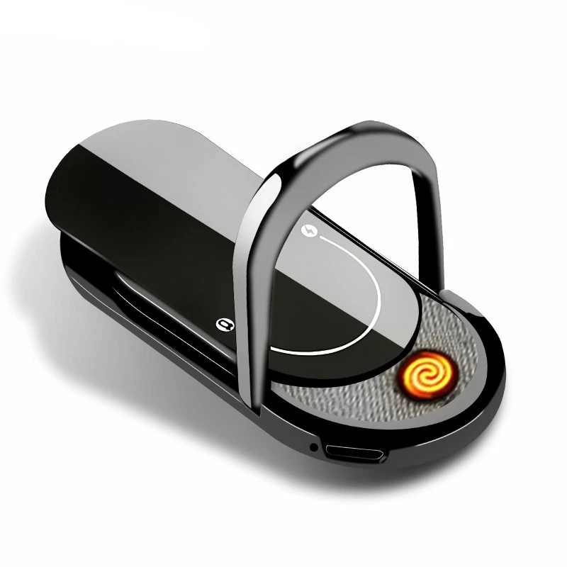 Кольцо Зажигалка чешуйчатая Вольфрамовая проволока USB удобная зарядка держатель для мобильного телефона Коллекция подарков