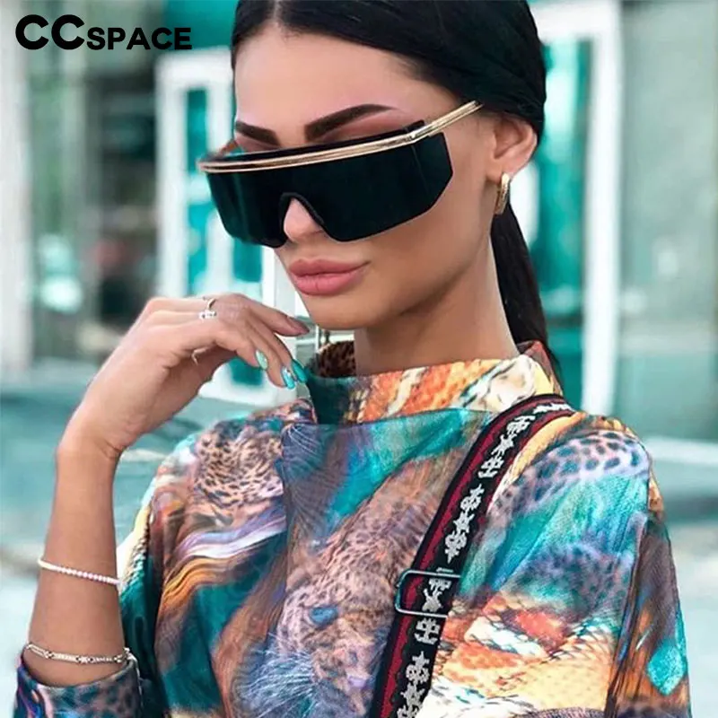 Oversized Square Sunglasses Retro Mens Women Fashion Hip Hop Shade Glasses  UV400