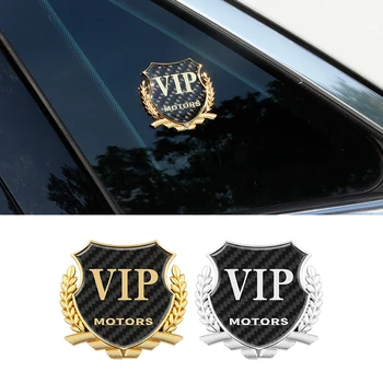 

for Renault JAC BYD LUXGEN ROEWE SOUEAST ZOTYEAUTO MG Carbon Fiber Emblem Window Side Badge Car Sticker