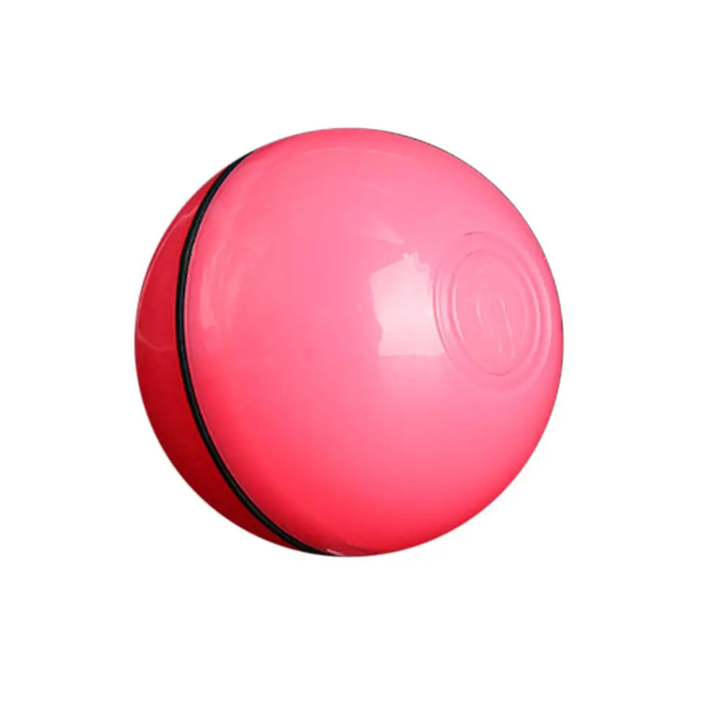 Red TPFOCUS игрушки для собак 3 цвета светодиодный флэш-игрушка для питомцев интеллектуальная usb зарядка Забавный жевательный прокатный шар для кошки жевательная игрушка для собак игрушка - Цвет: Red
