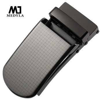

MEDYLA Hard metal belt buckle men's automatic buckle beautiful luxury pattern quick release buckle design inner diameter 3.3cm