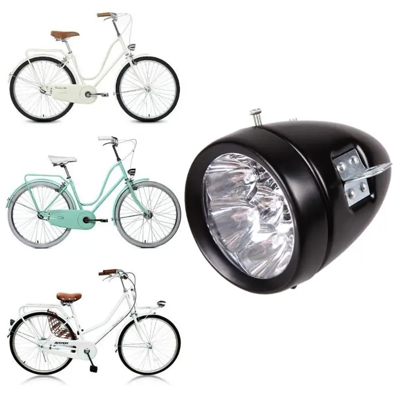 

6 LED Hat Headlamp Bike Front Light Retro Electric Scooter Headlights Waterproof Motorbike Scooter Headlight Bulbs