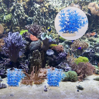 

10pcs Simulation Aquatic Plants Decoration Vivid Beautiful Aquarium Ornament Aquatic Plants for Decoration Underwater Display