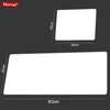 Mousepad White and Black Large Mouse Pad Art Gamer Mats Pc Custom Desk Pad Protector Rubber Pads Table Mat for Computer Keyboard ► Photo 3/6