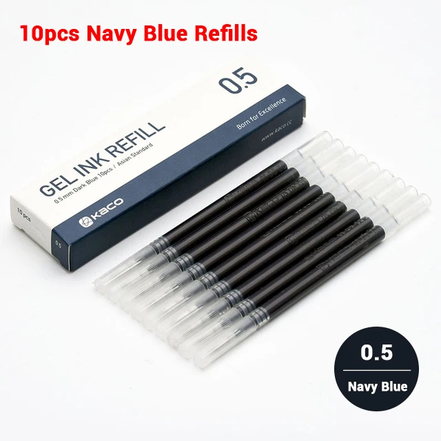 10pc navy blue refil