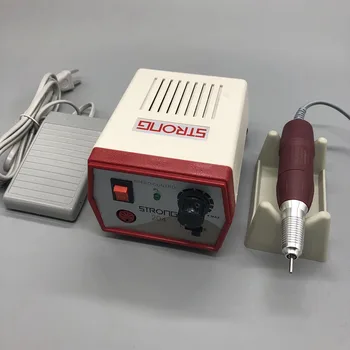

65W STRONG 204 Control Box strong 210 120ll 35000rpm Handpiece Electric Nail Drill manicure Nail File kit Nails Art Equipment