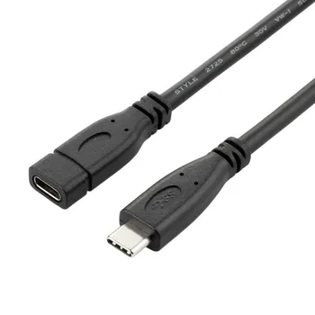 

USB 3.1 Gen 2 Type C Extension Cable ,USB 3.1(10Gbps) Type C Male to Female Extension Charging & Sync for MacBook Pro