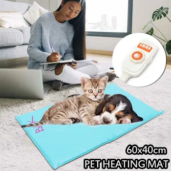 

30W Electric Heating Pads Waterproof Adjustable Heating Dog Cat Blanket Pet Bed 10 Level Heated Beds Mat for Dog Cat Pet Winter