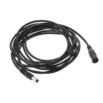 

12V DC Power Cord 5.5*2.1mm Male Female Power Adapter Extension Cable CCTV Camera Extend Wire For Home Appliance 1/2/3/5/10m