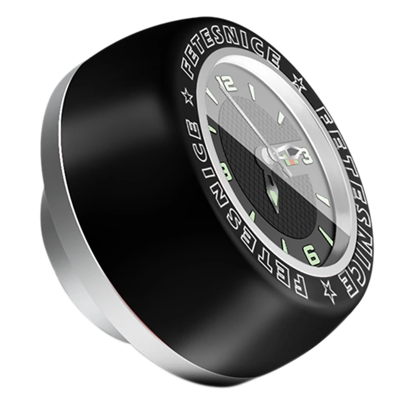 

Bicycle Headset Stem Watch Waterproof Quartz Watches Luminous Headset Stem Watch Bike Stem Top Cap Accessories-B
