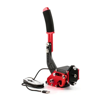 

New 14bit Hall Sensor USB Handbrake SIM for Racing Games G25/G27/G29 T500 Fanatecosw Dirt Rally Colorfull Car Handbrake Clamps