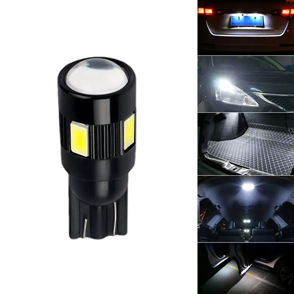 Лидер продаж 1 шт. светодиодный лампы 5630 6/10SMD Canbus светильник лампа без ошибок светильник парковочный зазор Поворотники боковые светильник белого цвета