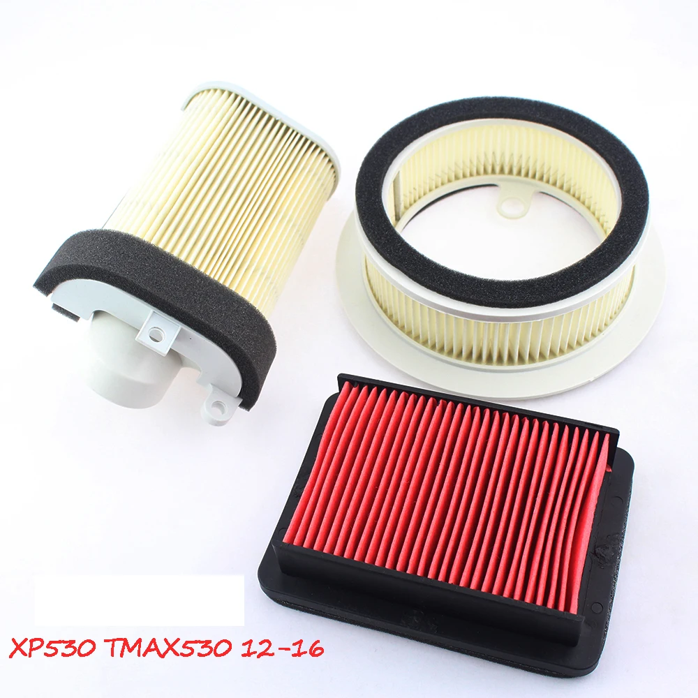 

Motorcycle Replacement Air Intake Filter Cleaner Element Motorbike Air Filter For Yamaha XP530 TMAX530 T-Max530 2012-2016