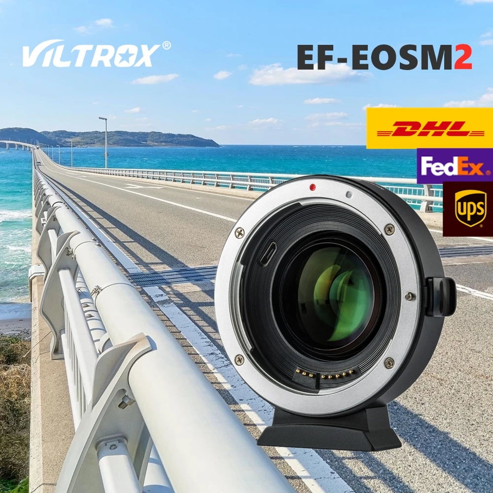 Viltrox EF-EOS M2 AF Auto-focus EXIF 0.71X Reduce Speed Booster Lens Adapter Turbo for Canon EF lens to EOS M5 M6 M50 Camera | Электроника