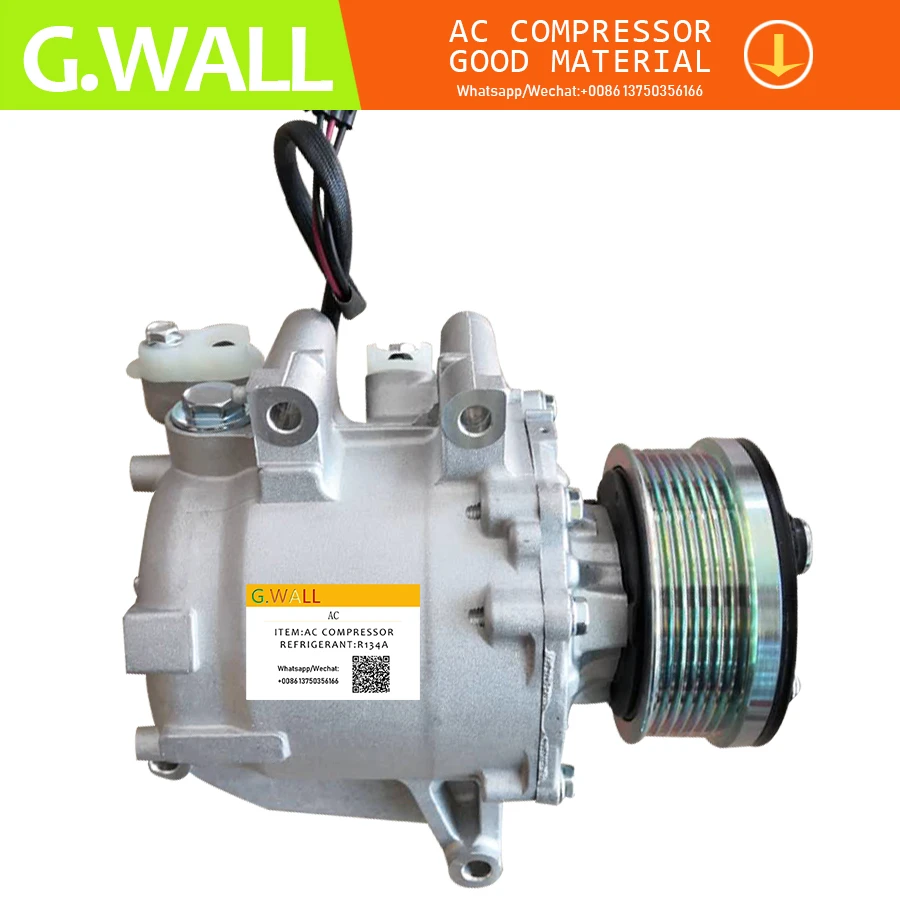 Ac Compressor Pulley AC Compressor With Clutch For 2006-2011 Honda ...