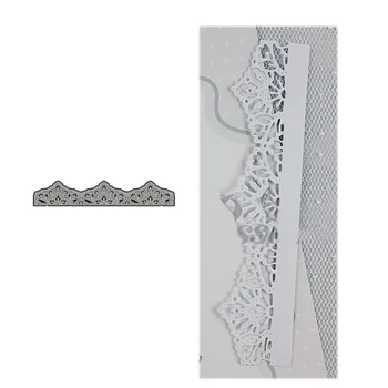 

JC Lacework Laciness Strip Cutting Dies for Scrapbooking Craft Punch Blade Cut Stencil Handmade Make Mould Sheet Decor Template