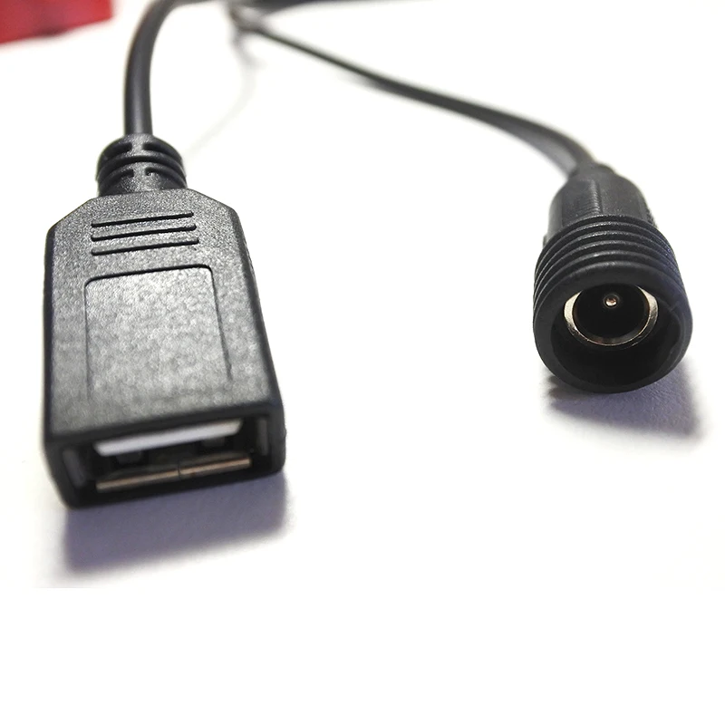 18650 чехол для аккумулятора с кабелем USB/DC двойной интерфейс водонепроницаемый мобильный источник питания простая в использовании функция зарядки мобильного телефона